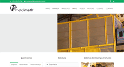 Desktop Screenshot of metalmethdobrasil.com.br